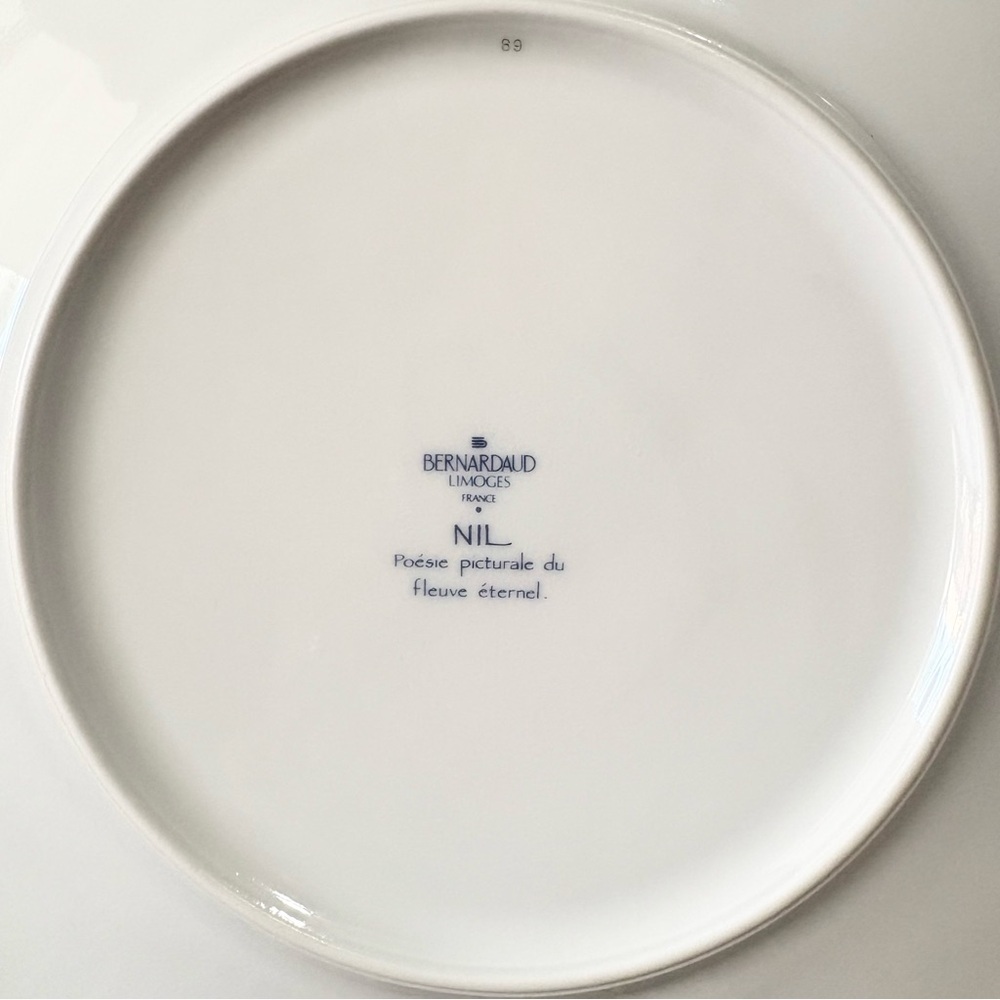 Bernardaud Limoges France Nil Trianne Signed & Numbered Collectible Plate 11.5” - Picture 4 of 8